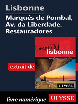 cover image of Lisbonne -Marquês de Pombal, Av. da Liberdade, Restauradores